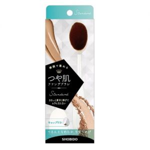 日本SHOBI妆美堂干湿两用标准化妆粉底刷 一个入 附盖子