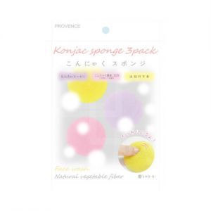 SHO-BI KONJAC海绵3PCS