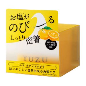 日本DAILY AROMA高知县柚子精油配合滋润密着磨砂膏 300g