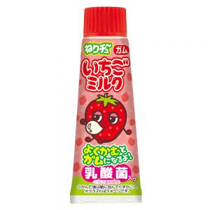 日本HEART 挤挤口香糖乳酸菌草莓味 30G