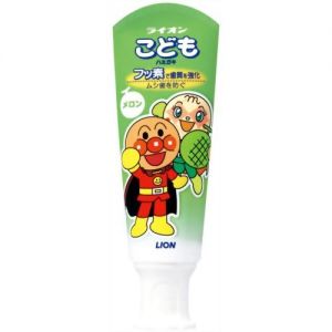 日本LION狮王面包超人儿童牙膏 40g 两款选