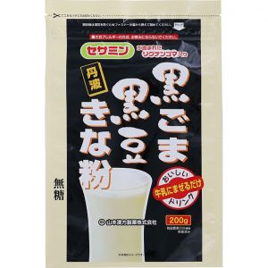 日本YAMAMOTO山本汉方黑芝麻黑豆粉 200g