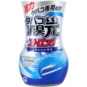 日本KOBAYASHI小林制药烟味强力专用处方消臭元空气清新剂 400ml 离子柑橘