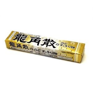 日本RYUKAKUSAN龙角散 糖蜂王浆条装润喉糖 40g
