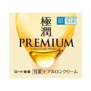 日本HADALABO肌研极润PREMIUM特浓玻尿酸面霜 50g