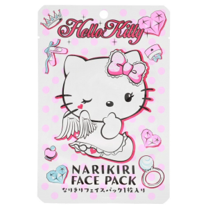 日本HELLO KITTY NARIKIRI保湿滋润面膜 1枚入 ANGEL