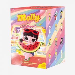 POPMART泡泡玛特MOLLY我的小时候系列盲盒