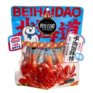 食在过瘾 香辣味手撕蟹味棒 102G