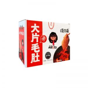 嘎嘎嘴 素食大片毛肚 香辣味 30包*18G