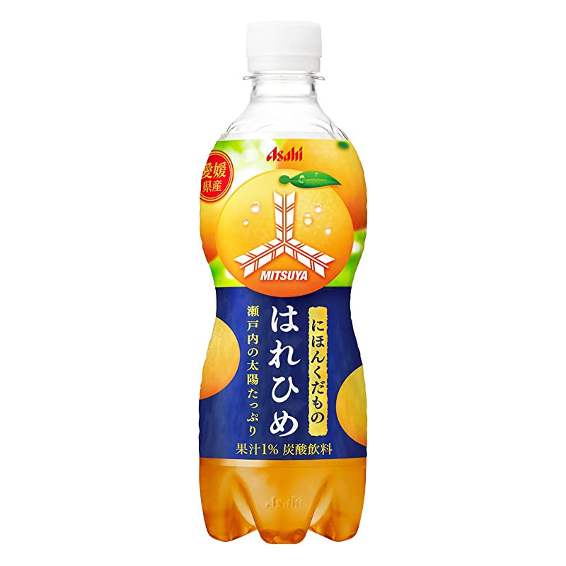 日本ASAHI朝日MITSUYA柑橘果汁碳酸饮料460ML - TESOLIFE特搜商城