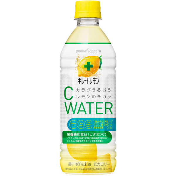 日本POKKA SAPPORO 维生素C柠檬水500ML - TESOLIFE特搜商城