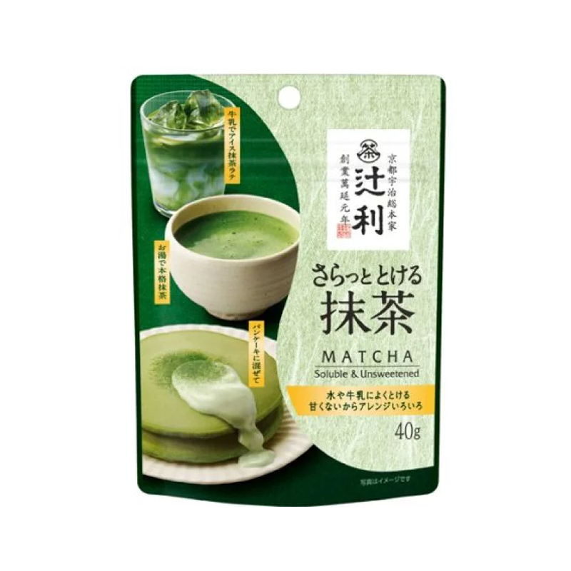 日本KATAOKA 京都辻利宇治抹茶粉袋装40G - TESOLIFE特搜商城