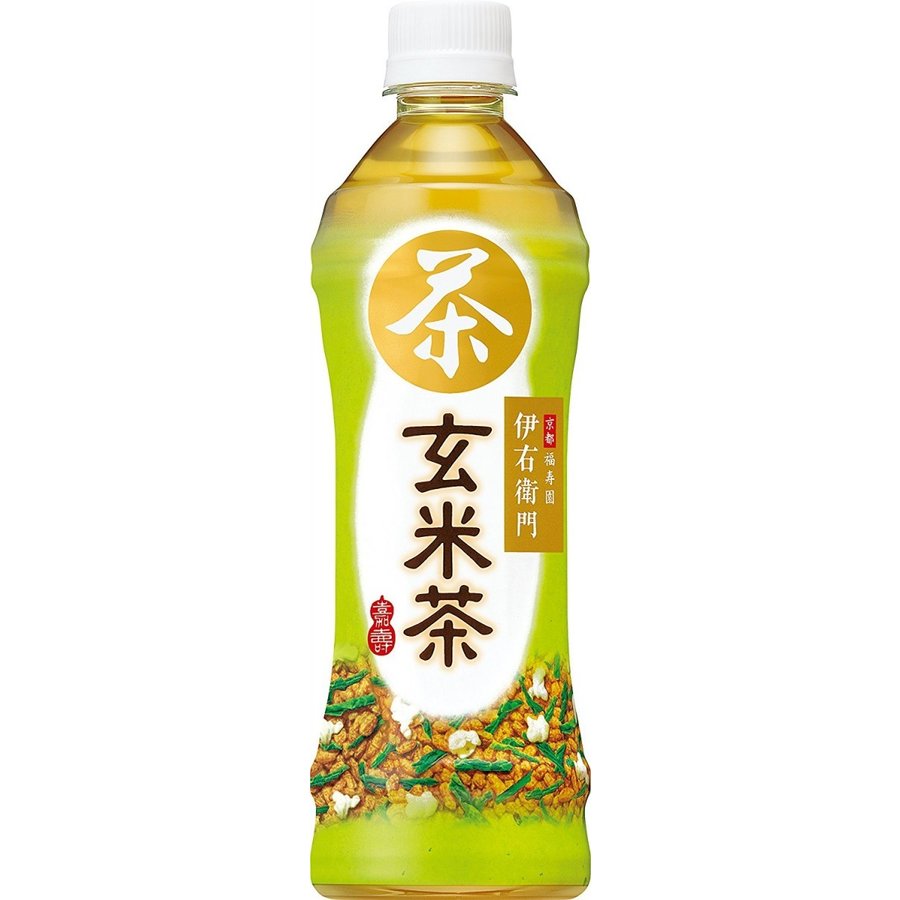 日本suntory 伊右卫门玄米茶500ml Tesolife特搜商城
