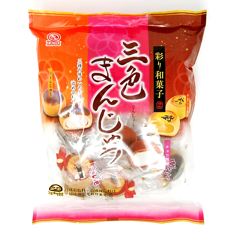 日本tenkei天惠经典三色馒头0g Tesolife特搜商城