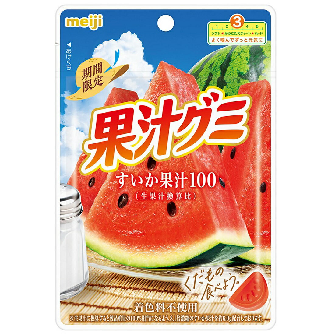 MEIJI FRUIT JUICE GUMMY WATERELON - TESOLIFE特搜商城