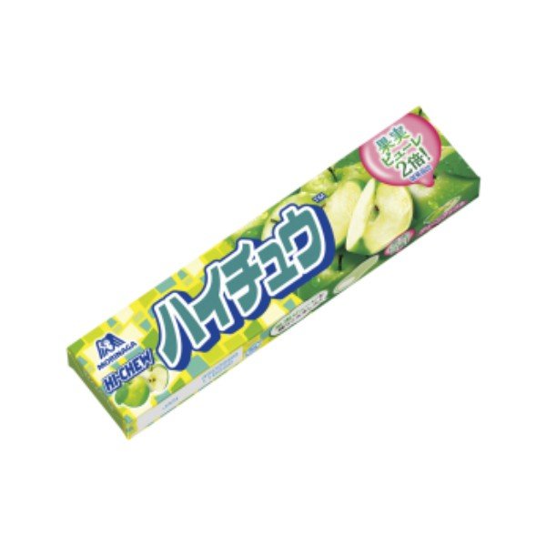 日本MORINAGA森永HI-CHEW青苹果味软糖12粒55G - TESOLIFE特搜商城