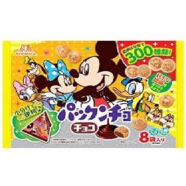 日本MORINAGA森永迪士尼巧克力注心饼干8袋90G - TESOLIFE特搜商城