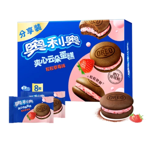 OREO CLOUD CAKE STRAWBERRY 176G - TESOLIFE特搜商城 OREO CLOUD CAKE STRAWBERRY 176G - TESOLIFE特搜商城