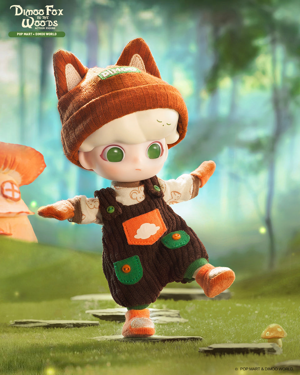 POPMART DIMOO FOX IN THE WOODS ACTION FI - TESOLIFE特搜商城